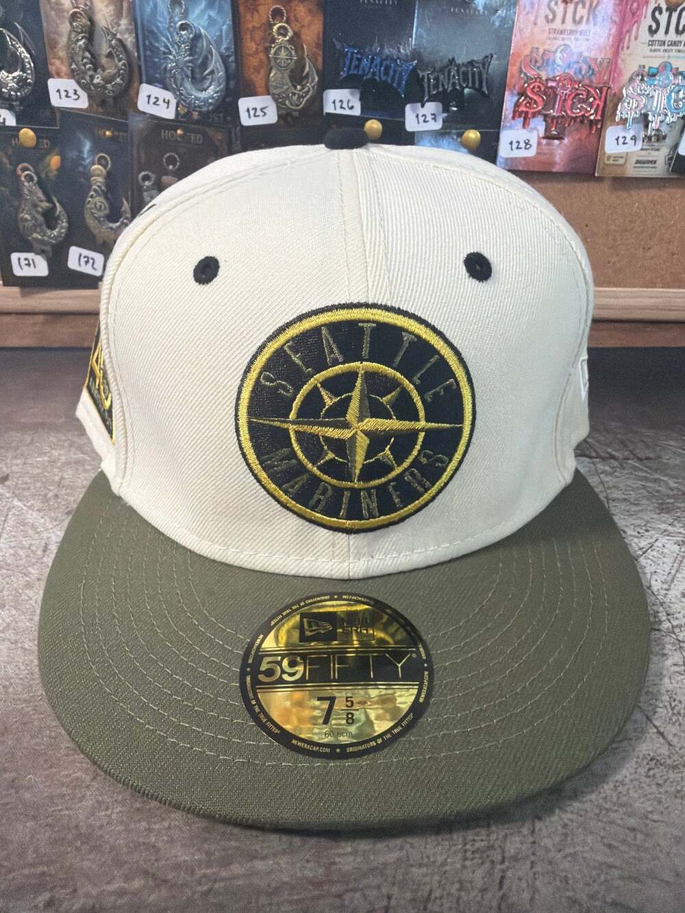 New Era 59Fifty Seattle Mariners Fitted Hat 7 5/8